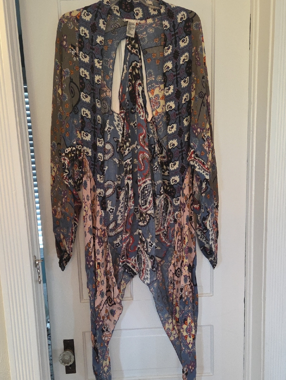 Free People Multi-Color Paisley Boho Tunic